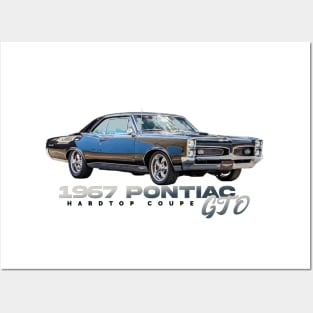 1967 Pontiac GTO Hardtop Coupe Posters and Art